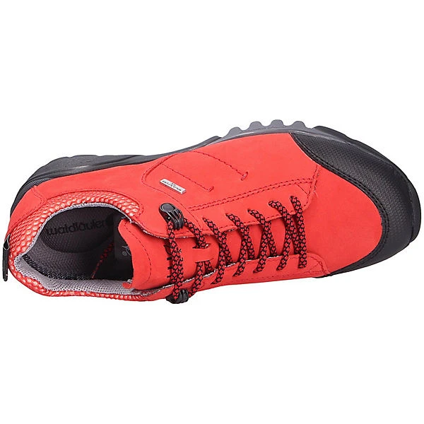 Waldläufer Damen Comfort Schnürschuh Sportliche Halbschuhe - Rot 10 Waldläufer Damen Comfort Schnürschuh Sportliche Halbschuhe - Rot – Bild 8