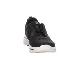 Skechers Damen Laufschuhe Go Walk Arch Fit Sneaker Freizeit Sport Schuhe Textil Uni Laufschuhe - Schwarz -Mode-Sneaker-Shop 24538726 04