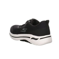 Skechers Damen Laufschuhe Go Walk Arch Fit Sneaker Freizeit Sport Schuhe Textil Uni Laufschuhe - Schwarz -Mode-Sneaker-Shop 24538726 05