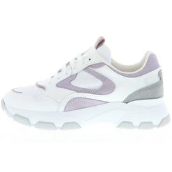 Re Skara Damen Mädchen Sneaker Low-Top Plateau Weiß/lila/grau - Weiß 13 Re Skara Damen Mädchen Sneaker Low-Top Plateau Weiß/lila/grau - Weiß -Mode-Sneaker-Shop 24960729 05