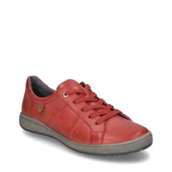 Josef Seibel Caren 42 | Sneaker Für Damen | Rot Caren 42, Rot Sportliche Halbschuhe - Rot -Mode-Sneaker-Shop 25003674 08