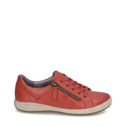 Josef Seibel Caren 12 | Sneaker Für Damen | Rot Caren 12, Rot Sportliche Halbschuhe - Rot -Mode-Sneaker-Shop 25004531 07