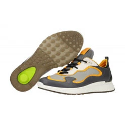 ECCO Herrenschuhe ST.1 MENS Sportliche Halbschuhe - Grau -Mode-Sneaker-Shop 25360927 03