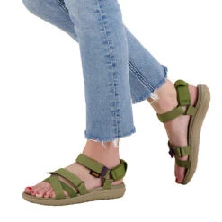 Teva Trekkingsandalen Sanborn Mia Outdoorsandalen - Grün/beige -Mode-Sneaker-Shop 25917015 11