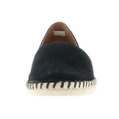 MACARELLA Damen Espadrilles Flach Echtleder Wildleder Schwarz/negro - Schwarz -Mode-Sneaker-Shop 26034326 04