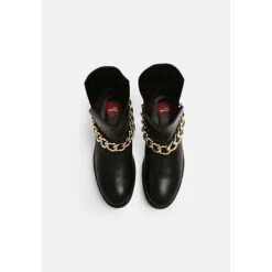 LOVE MOSCHINO Walkingschuh Mit Ketten-Detail Walkingschuhe - Schwarz -Mode-Sneaker-Shop 26287819 04