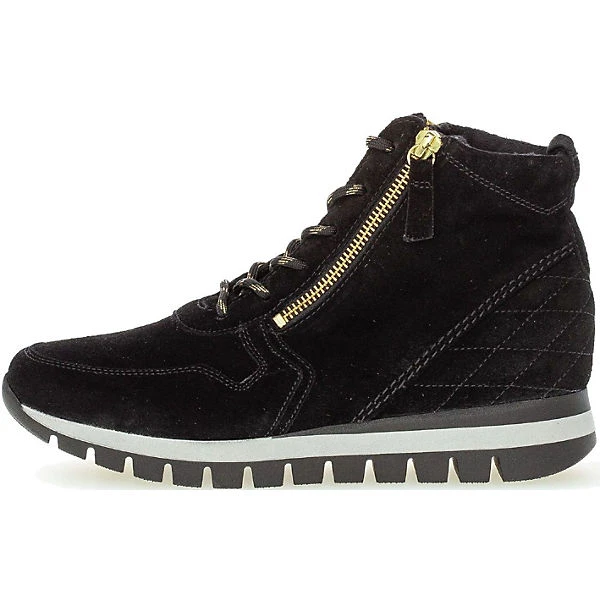 Gabor Sneaker Sneakers High - Schwarz/gold 4 Gabor Sneaker Sneakers High - Schwarz/gold – Bild 2