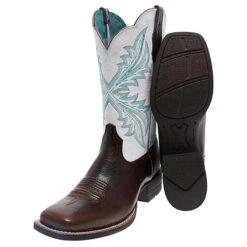 Ariat WEST BOUND Braun Weiß - Braun -Mode-Sneaker-Shop 27197288 04