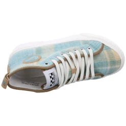 Damen Sneaker Schuhe Iron Mid Side Sneaker Sport Halbschuhe Textil Kariert Sneakers High -Mode-Sneaker-Shop 27300332 08