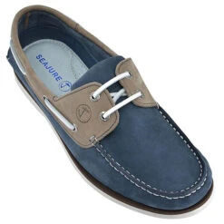 Herren Bootsschuhe Vicentina Camel Und Blaues Nubukleder - Blau -Mode-Sneaker-Shop 27312987 05