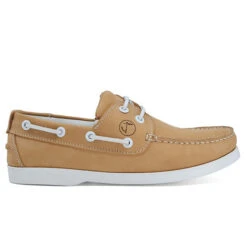 Damen Bootsschuhe Noordhoek Nubukleder Kamel Und Weiß - Braun 11 Damen Bootsschuhe Noordhoek Nubukleder Kamel Und Weiß - Braun -Mode-Sneaker-Shop 27312991 03