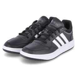 Mode-Sneaker-Shop 2 ADIDAS Basketballschuhe HOOPS 3.0 Sportschuhe - Schwarz