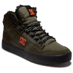 DC SHOES Pure HT WC WNT Skaterschuhe - Olive