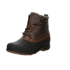 Kamik Lawrence M Schneeboots Leder-/Textilkombination Uni Alpinstiefel - Braun