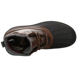 Kamik Lawrence M Schneeboots Leder-/Textilkombination Uni Alpinstiefel - Braun -Mode-Sneaker-Shop 27732760 08