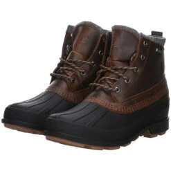 Kamik Lawrence M Schneeboots Leder-/Textilkombination Uni Alpinstiefel - Braun -Mode-Sneaker-Shop 27732760 10