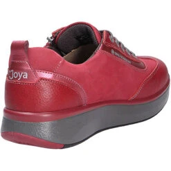 Joya Damen Comfort Schnürschuh LAURA RED Komfort-Halbschuhe - Rot -Mode-Sneaker-Shop 28217132 04