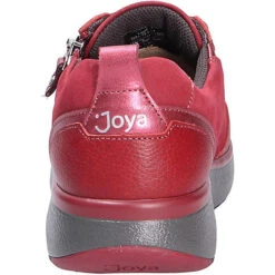 Joya Damen Comfort Schnürschuh LAURA RED Komfort-Halbschuhe - Rot -Mode-Sneaker-Shop 28217132 07