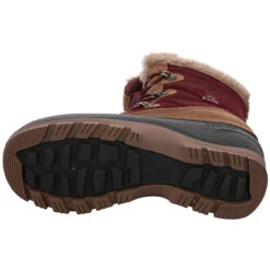 Kamik Snovalley 5 Schneeboots Leder-/Textilkombination Uni Alpinstiefel - Rot/lila -Mode-Sneaker-Shop 28524416 09