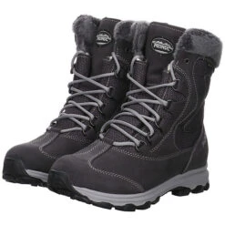 Meindl Civetta Lady GTX Boots Leder-/Textilkombination Uni Alpinstiefel - Grau -Mode-Sneaker-Shop 28524648 10