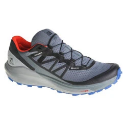 Salomon Laufschuhe Sense Ride 4 GTX 413778 Laufschuhe - Grau