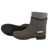 Gummistiefel In Leder-Optik - Stiefel Mit Separatem Innenfutter Braun -Mode-Sneaker-Shop 28908779 01
