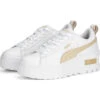 Puma Mayze Wedge Wns Sneakers Low - Weiß/gold -Mode-Sneaker-Shop 29022712 01