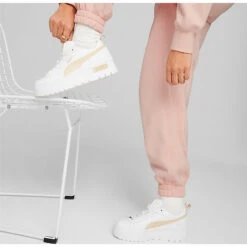 Puma Mayze Wedge Wns Sneakers Low - Weiß/gold -Mode-Sneaker-Shop 29022712 02