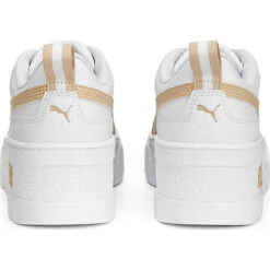 Puma Mayze Wedge Wns Sneakers Low - Weiß/gold -Mode-Sneaker-Shop 29022712 05