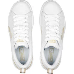 Puma Mayze Wedge Wns Sneakers Low - Weiß/gold -Mode-Sneaker-Shop 29022712 06