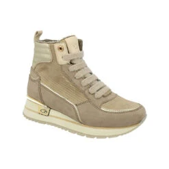 Tom Tailor Stiefel Mit Warmfutter Für Damen Sneakers High - Beige