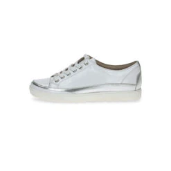 Caprice Damen Low Sneaker Low Top 9-23654-20 Weiß 122 White Naplak Leder Mit CAP LI Sneakers Low - Weiß -Mode-Sneaker-Shop 29212487 03