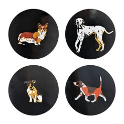 Gummistiefel Waldi Halbschaft Mit Hunde Motiv - Schwarz -Mode-Sneaker-Shop 29630010 09