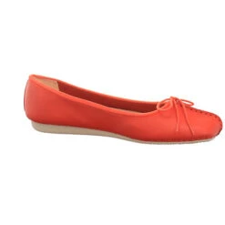 Clarks Slipper & Mokassins - Orange -Mode-Sneaker-Shop 29673665 06