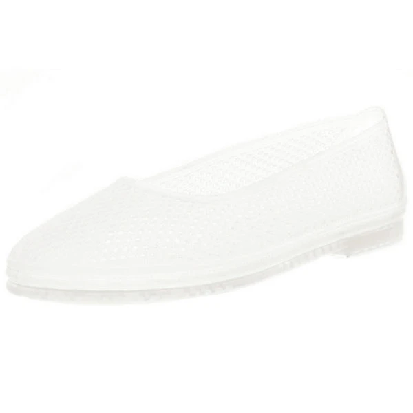 Damen Badeschuhe Schwimmschuhe Ballerina Transparent - Transparent 3 Damen Badeschuhe Schwimmschuhe Ballerina Transparent - Transparent