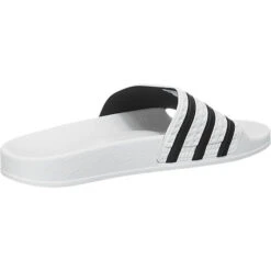 Adidas Originals Adilette Pantoletten - Weiß -Mode-Sneaker-Shop 3859012 04