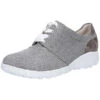 Waldläufer Comfort Schnürschuh Komfort-Halbschuhe - Silber -Mode-Sneaker-Shop 7720708 01