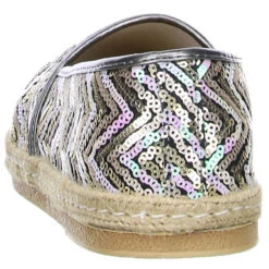 Damen Espadrilles Gold/platin/rosa/metallic - Mehrfarbig -Mode-Sneaker-Shop 8869558 02