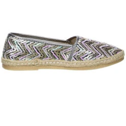 Damen Espadrilles Gold/platin/rosa/metallic - Mehrfarbig -Mode-Sneaker-Shop 8869558 06