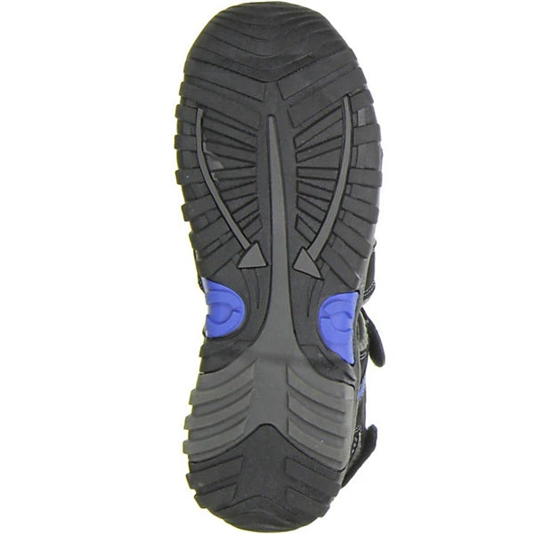 Conway Damen Herren Trekkingsandalen Schwarz - Schwarz 5 Conway Damen Herren Trekkingsandalen Schwarz - Schwarz – Bild 3