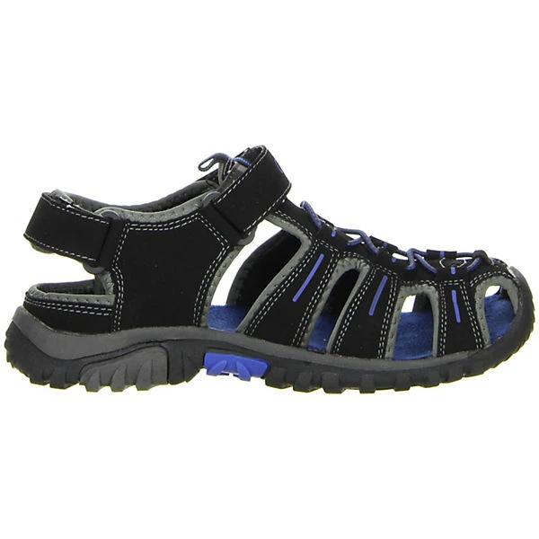 Conway Damen Herren Trekkingsandalen Schwarz - Schwarz 8 Conway Damen Herren Trekkingsandalen Schwarz - Schwarz – Bild 6