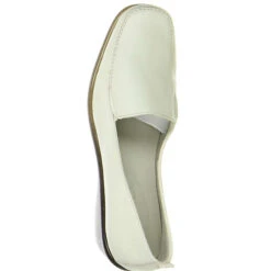 Damen Halbschuhe Slipper Weiß - Offwhite -Mode-Sneaker-Shop 8902211 07